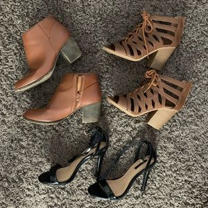 F21 Size 5.5 Shoes Bundle